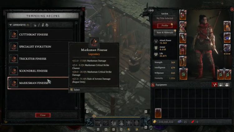 Tempering Guide - Diablo 4