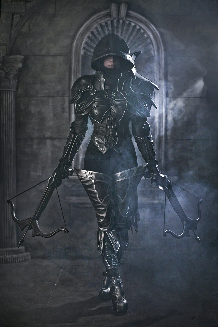 female demon hunter armor