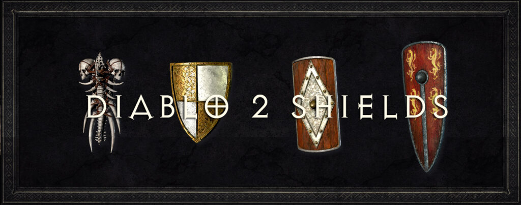 diablo 2 heraldic shield 4 socket