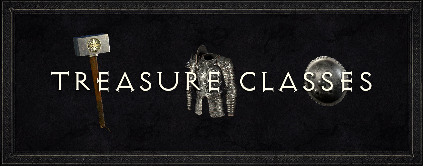 Treasure Class - A Complete List