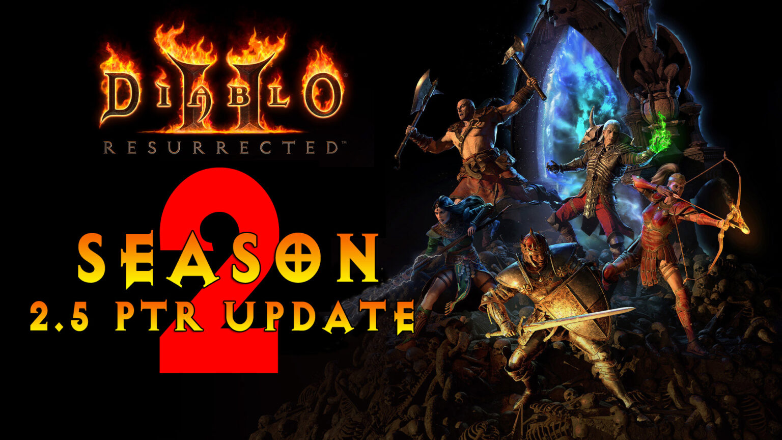 Diablo 2 Resurrected Season 2 Start Date New Sundered Charms   Season 2 PTR Update 1536x864 